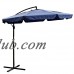 ALEKO 10' Adjustable Outdoor Garden Patio Banana Hanging Umbrella   555955828